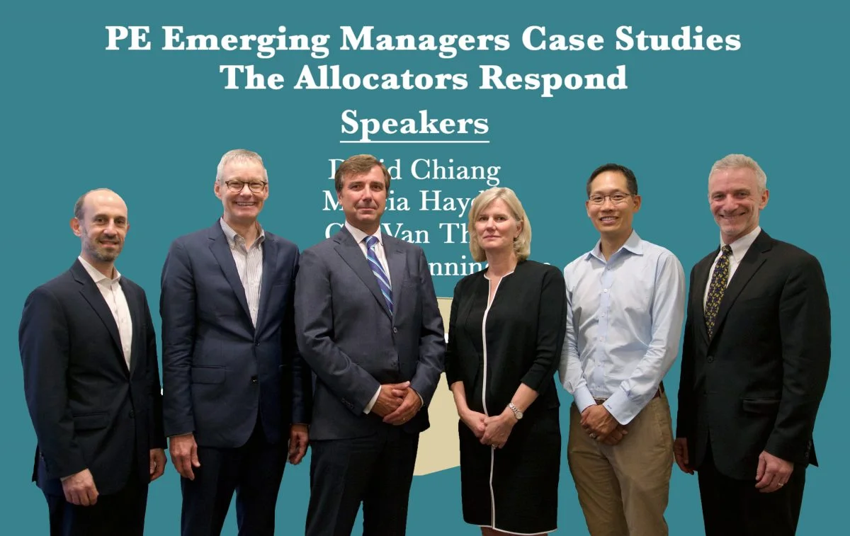 PE Emerging Managers Case Studies - The Allocators Respond speakers